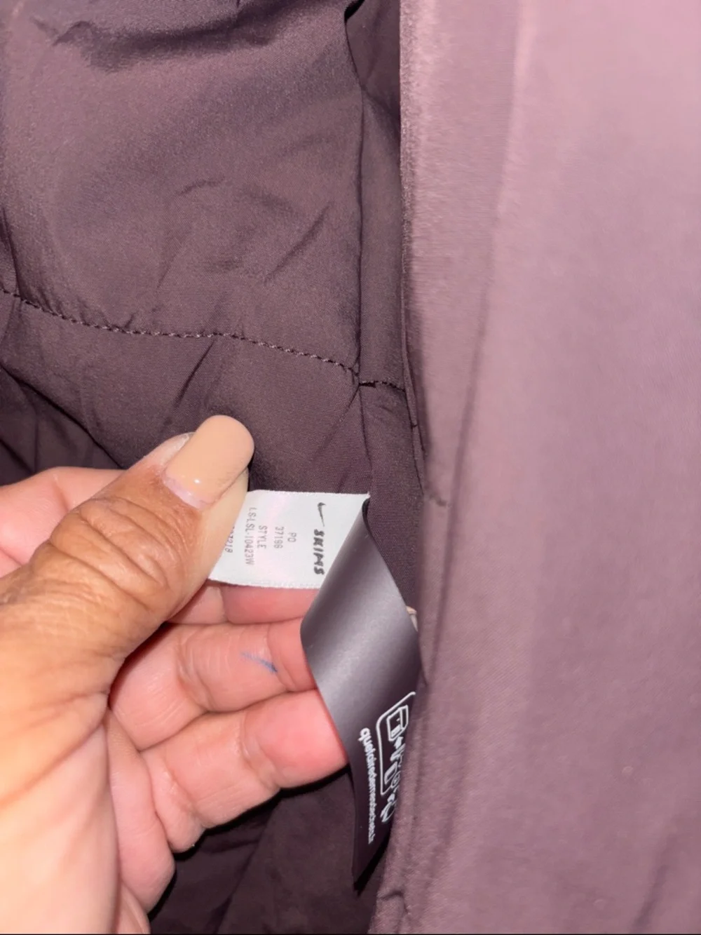 SKIMS lightweight hooded